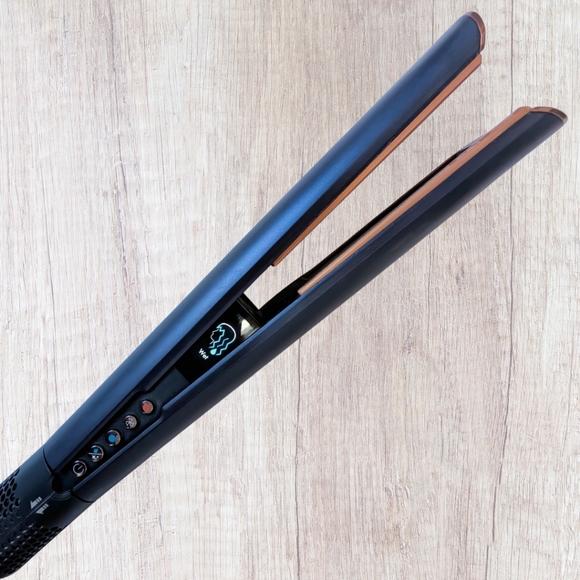 Dyson Airstrait Blue and Gold Hair Styling Tool - Picture 4 of 7